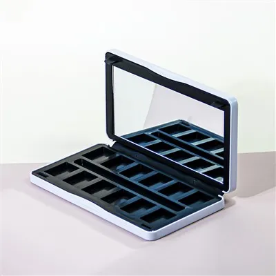 Tinplate Eyeshadow Palette Nrog Daim iav